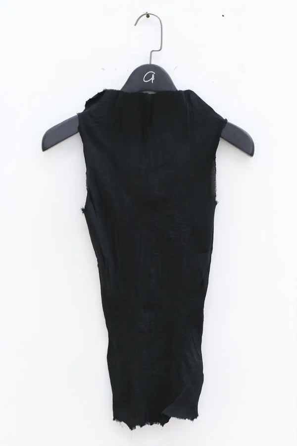 Marc Le Bihan Silk Shrink Turtleneck Top 26957 Series MLB-26957 E23-HEI Black 26957 E23